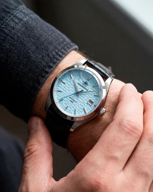 Salvy Glacier Leather 39mm