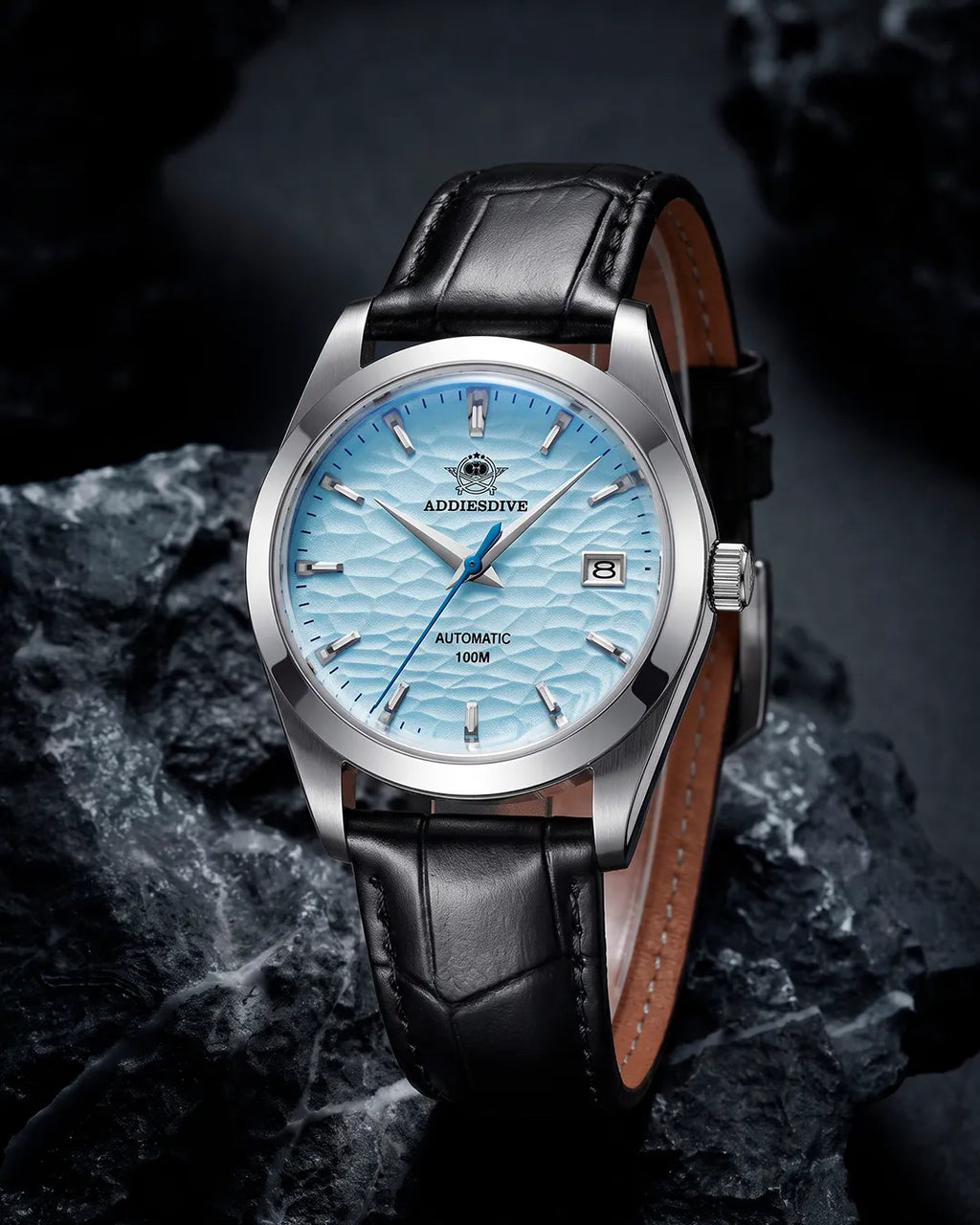 Salvy Glacier Leather 39mm