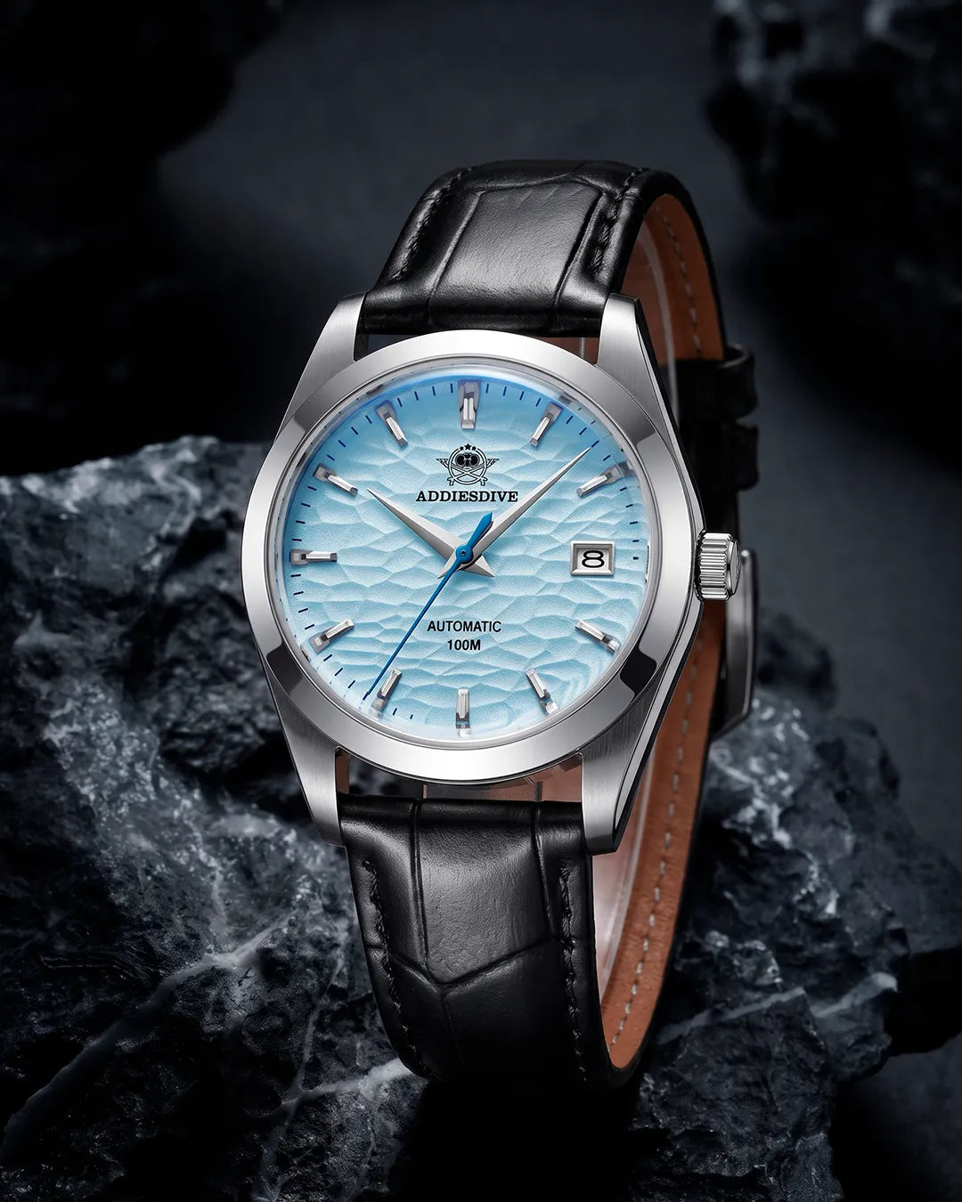 Salvy Glacier Leather 39mm