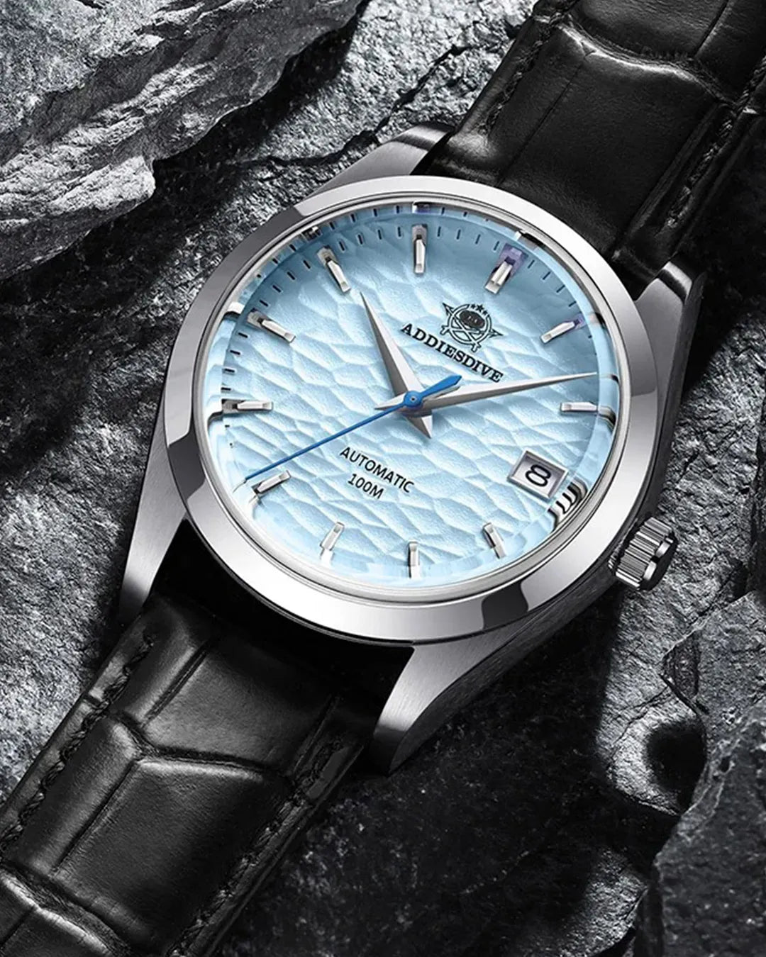 Salvy Glacier Leather 39mm