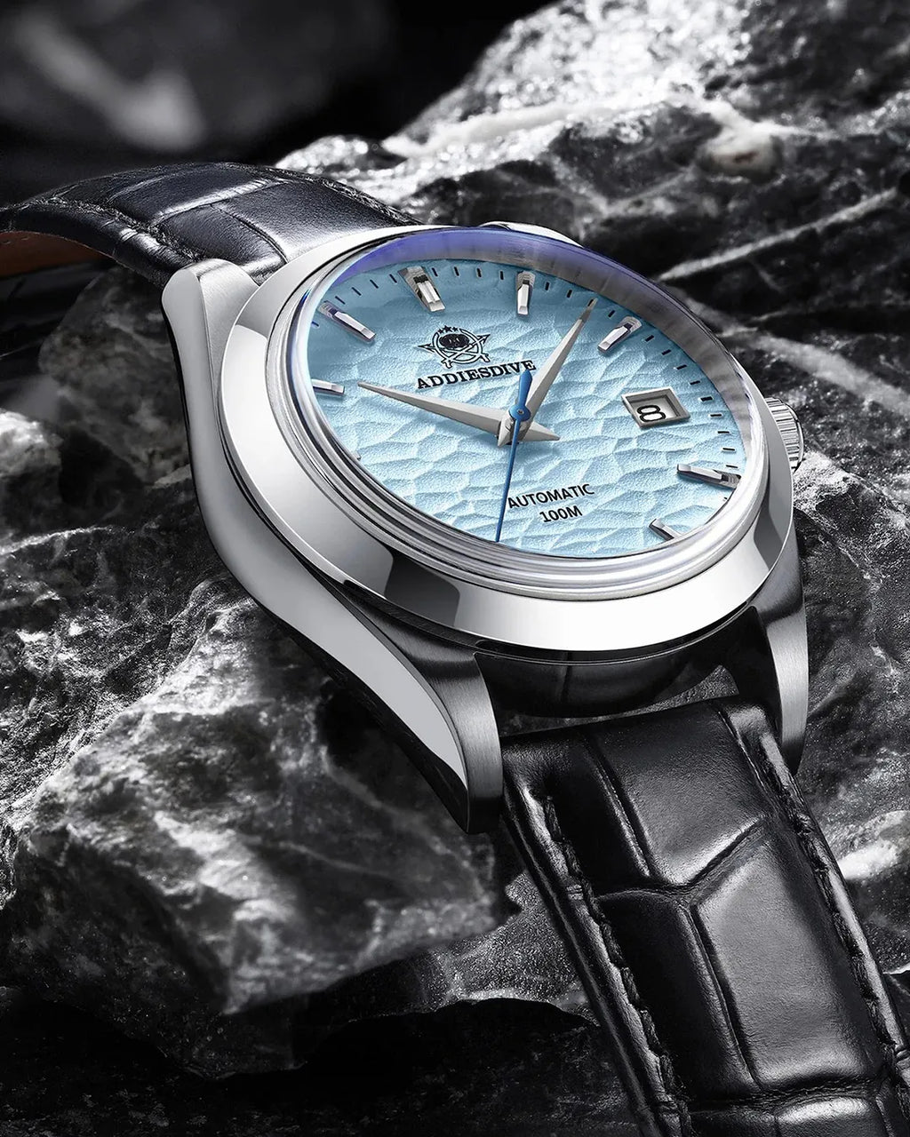 Salvy Glacier Leather 39mm