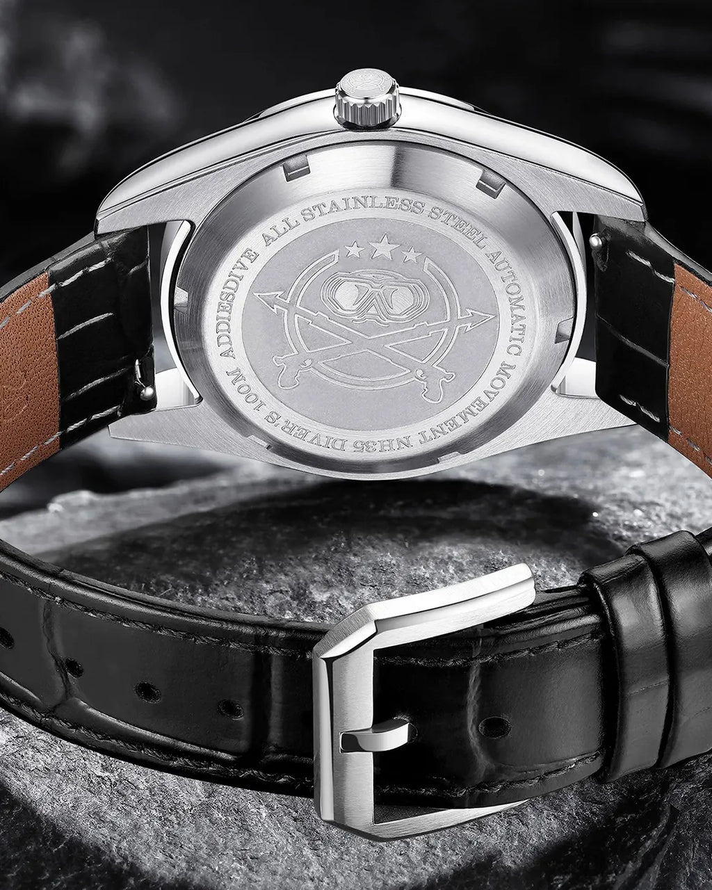 Salvy Glacier Leather 39mm