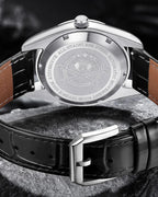 Salvy Glacier Leather 39mm